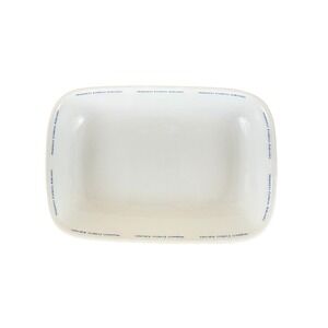 Vintage Midwest Express Airlines Ceramic Porcelain ABCO 4" X 6" Tray Dish‎